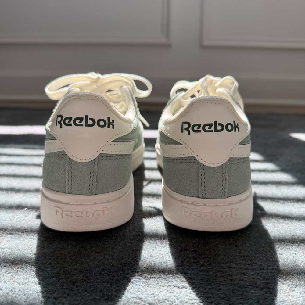 Reebok Club C Double Suede Sneakers - Seafoam Green, Women’s 8.5 - Picture 4 of 5